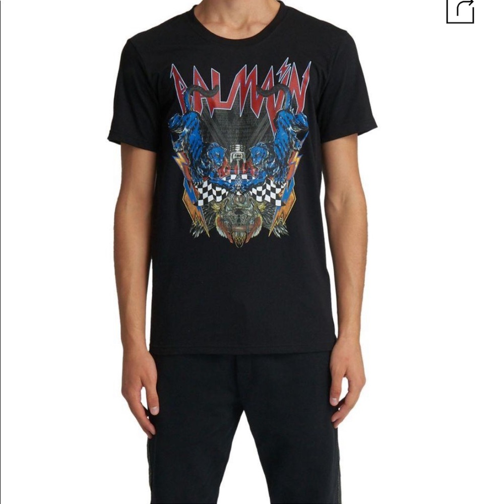 BALMAIN 🔥Unisex Graphic Tee Shirt NEW